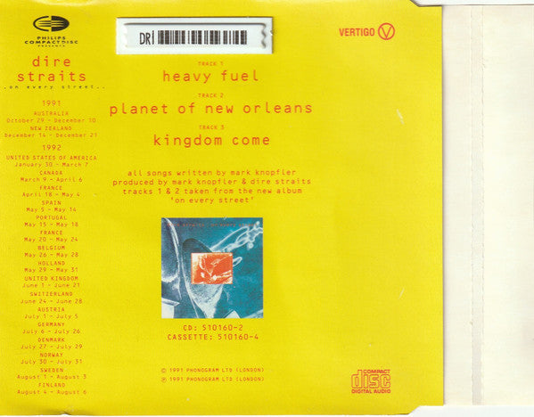 Dire Straits : Heavy Fuel (CD, Single)