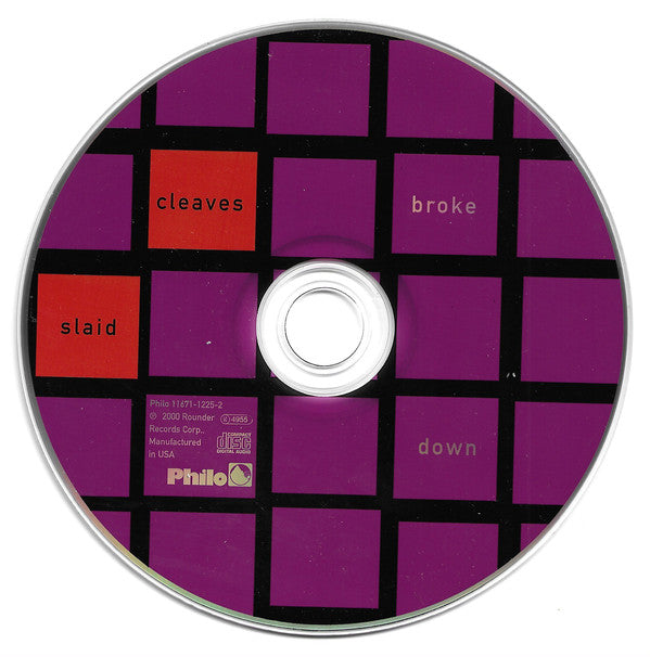 Slaid Cleaves : Broke Down (CD, Album)