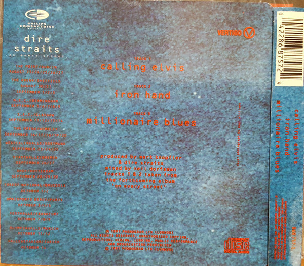 Dire Straits : Calling Elvis (CD, EP)
