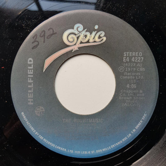 Hellfield : The Nightmusic (7", Single)
