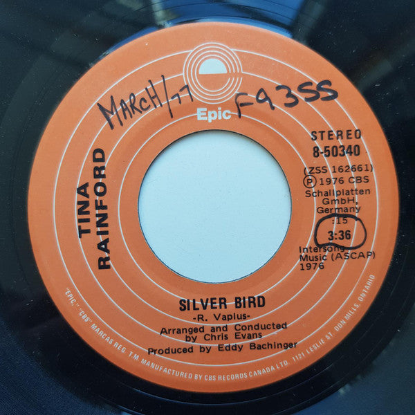 Tina Rainford : Silver Bird (7", Single)