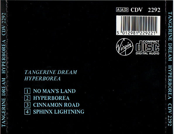 Tangerine Dream : Hyperborea (CD, Album)