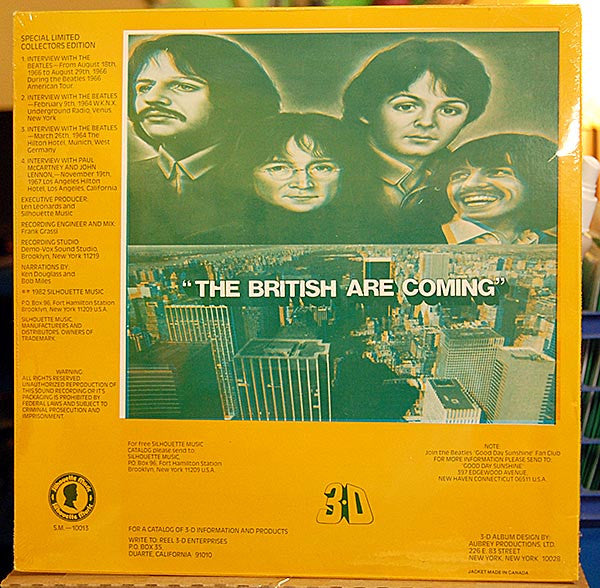The Beatles : The British Are Coming (LP, Ltd, Num, S/Edition, Col)