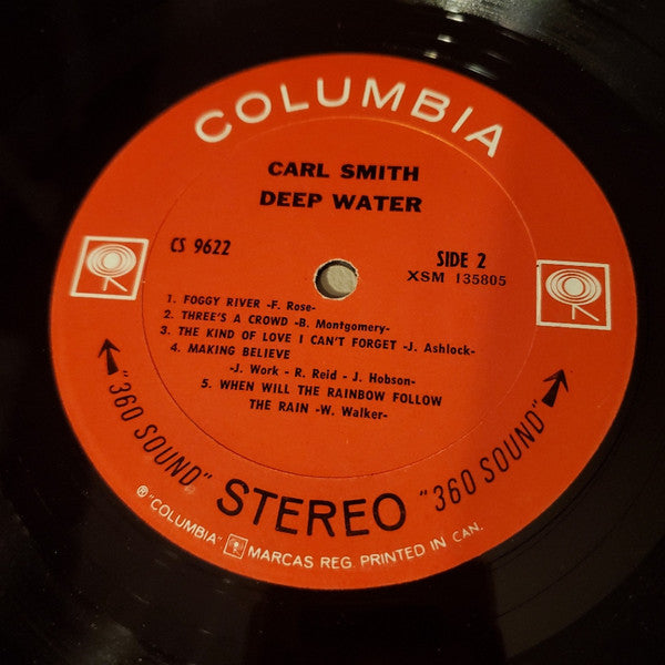 Carl Smith (3) : Deep Water (LP, Album)