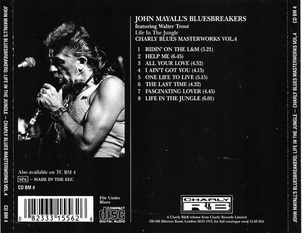 John Mayall's Bluesbreakers* Featuring Walter Trout : Life In The Jungle  (CD, Comp)