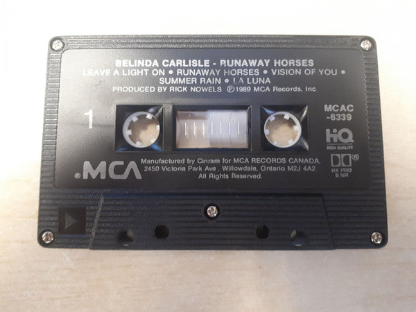 Belinda Carlisle : Runaway Horses (Cass, Album, Club, Dol)