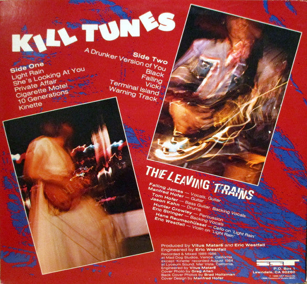 The Leaving Trains : Kill Tunes (LP, Album, Bla)
