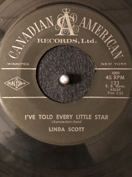 Linda Scott : I've Told Every Little Star (7", Single)