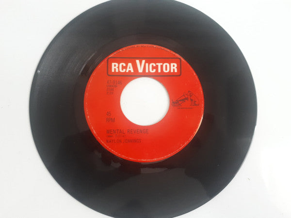 Waylon Jennings : Mental Revenge (7")