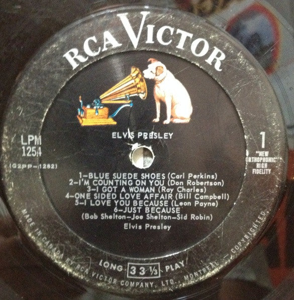 Elvis Presley : Elvis Presley (LP, Album, Mono, RE)