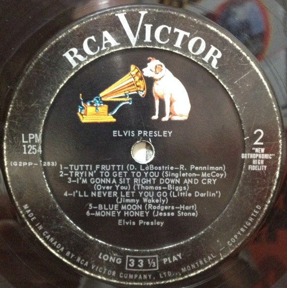 Elvis Presley : Elvis Presley (LP, Album, Mono, RE)