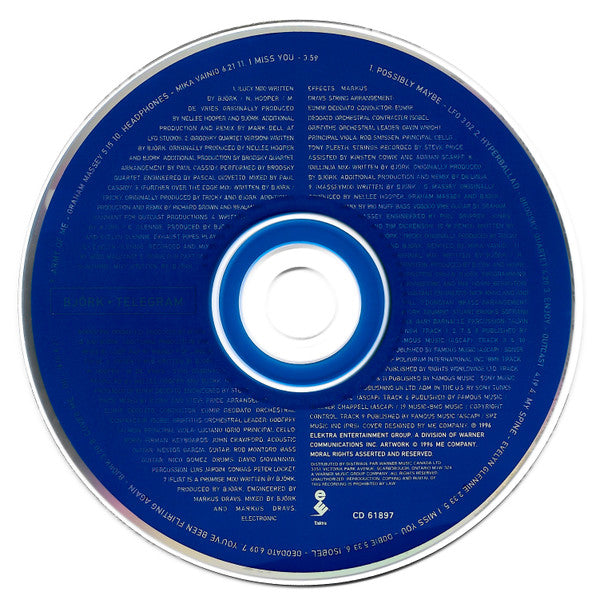 Björk : Telegram (CD, Comp)