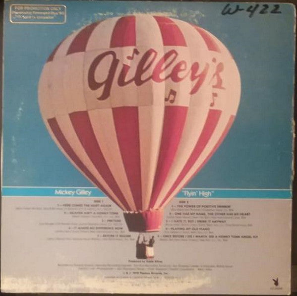 Mickey Gilley : Flyin' High (LP, Album, Promo)