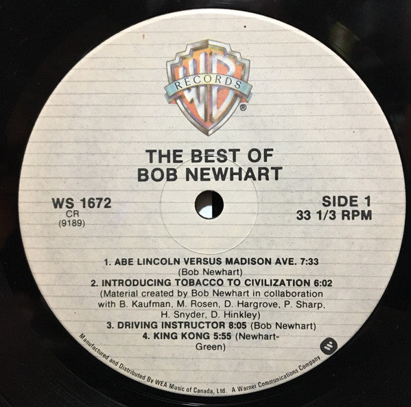 Bob Newhart : The Best Of Bob Newhart! (LP, Comp, RE)