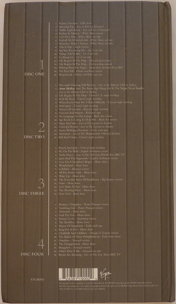 XTC : Coat Of Many Cupboards (4xCD, Comp)