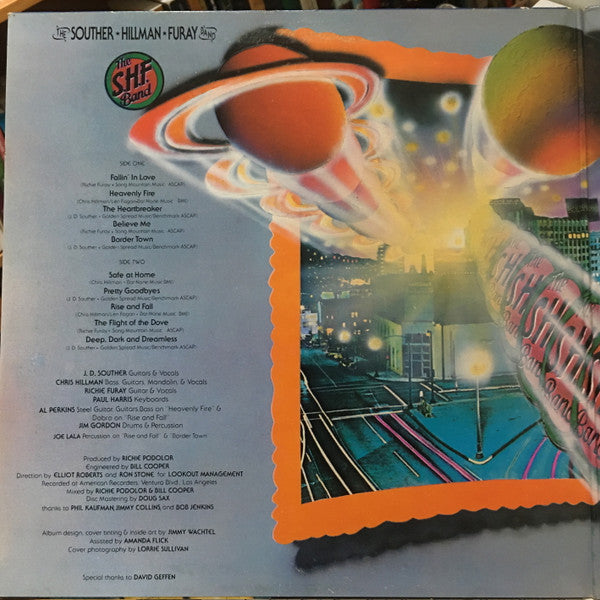 The Souther-Hillman-Furay Band : The Souther-Hillman-Furay Band (LP, Album, Gat)