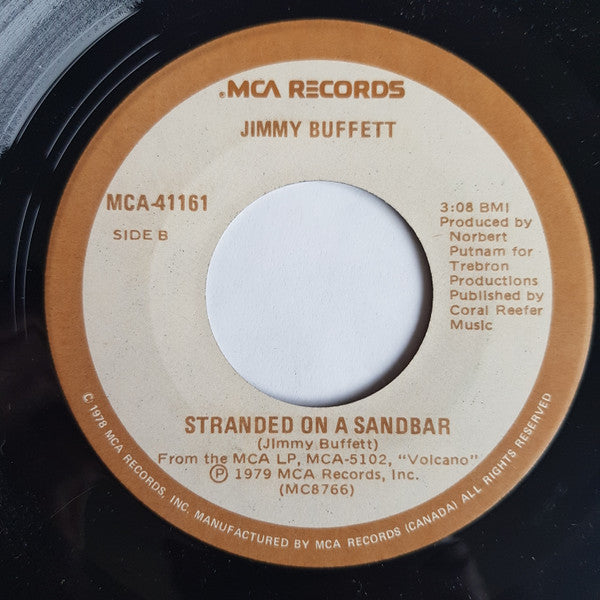 Jimmy Buffett : Volcano (7", Single)