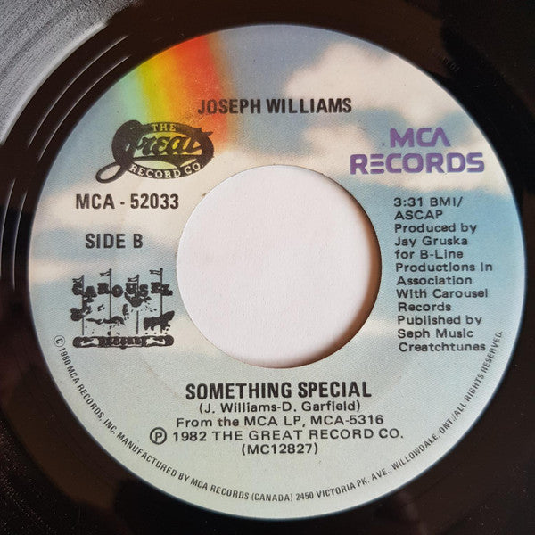 Joseph Williams : That First Night (7", Single)