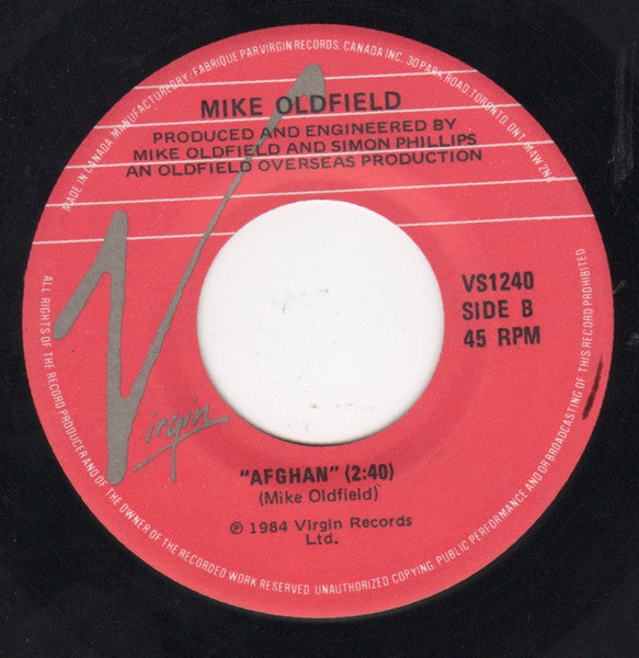 Mike Oldfield : Tricks Of The Light (7", Single)