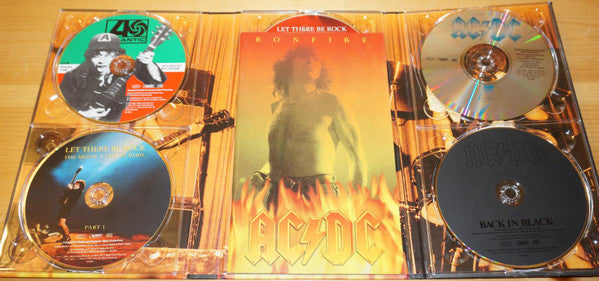 AC/DC : Bonfire (Box, Comp, RE, RM, Lon + CD, RE + 2xCD + CD, Comp )