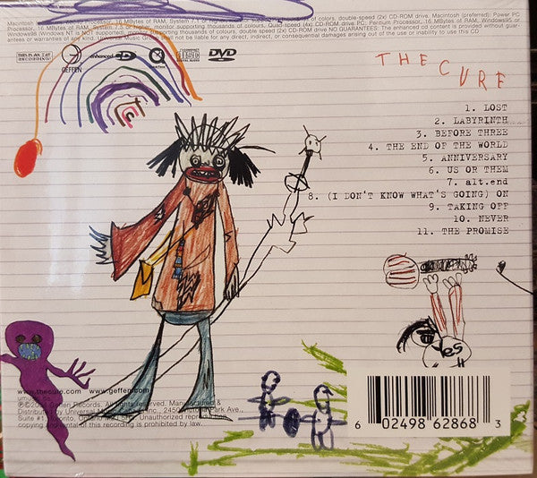 The Cure : The Cure (CD, Album, Enh + DVD-V + Dlx, Dig)