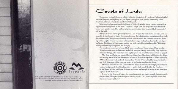 Omar And The Howlers : Courts Of Lulu (CD, Album)