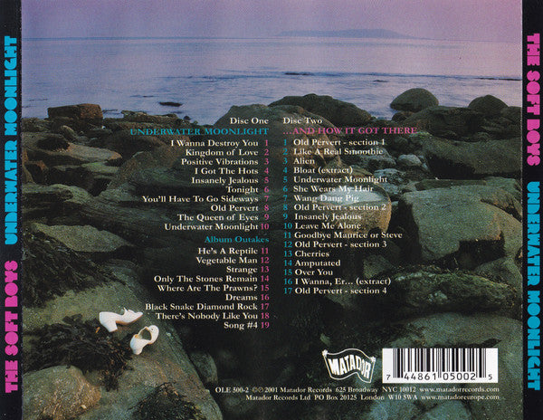 The Soft Boys : Underwater Moonlight ...And How It Got There (2xCD, Album, RE, RP)