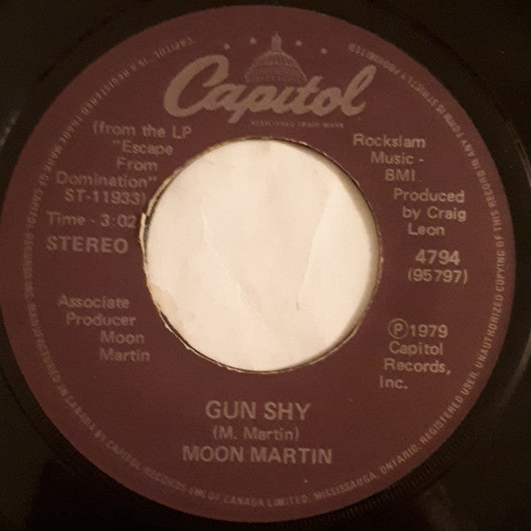 Moon Martin : No Chance (7", Single)