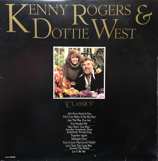 Kenny Rogers & Dottie West : Classics (LP, Album, Club)