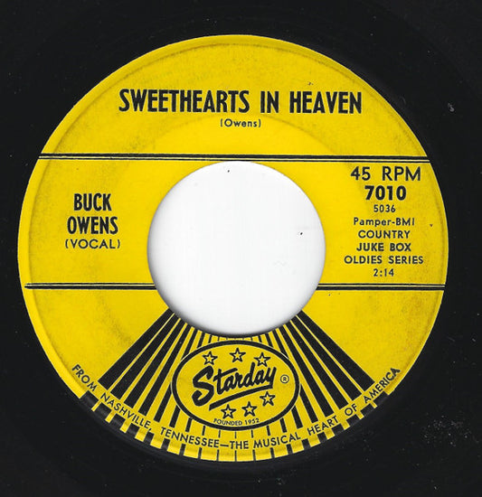 Buck Owens : Sweethearts In Heaven (7", Single)