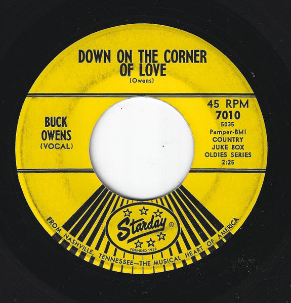 Buck Owens : Sweethearts In Heaven (7", Single)