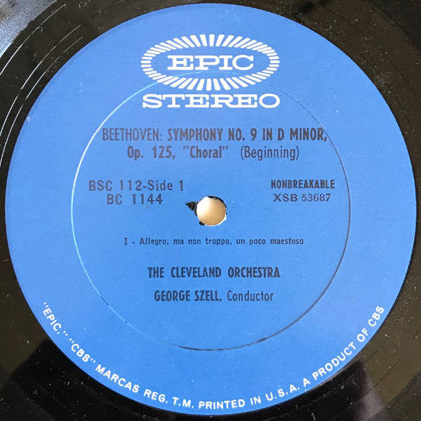 Ludwig van Beethoven - George Szell & The Cleveland Orchestra : Ninth Symphony / Eighth Symphony In F Major (2xLP + Box)