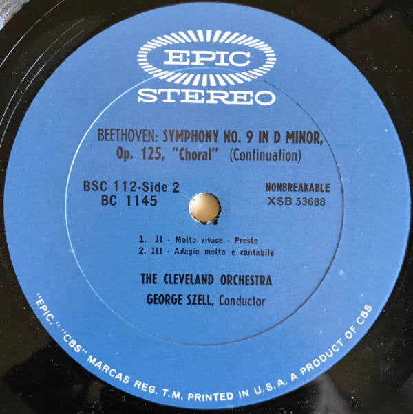 Ludwig van Beethoven - George Szell & The Cleveland Orchestra : Ninth Symphony / Eighth Symphony In F Major (2xLP + Box)