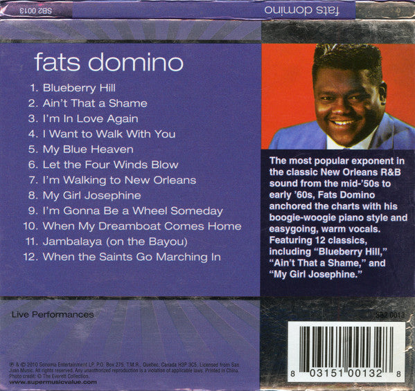 Fats Domino : Fats Domino (CD, Comp)