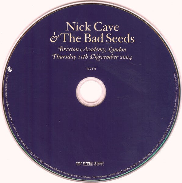 Nick Cave & The Bad Seeds : The Abattoir Blues Tour (2xDVD-V, Multichannel, NTSC + 2xCD)