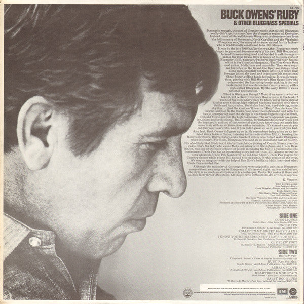 Buck Owens And The Buckaroos* : Buck Owens' Ruby (LP, Album, Club)