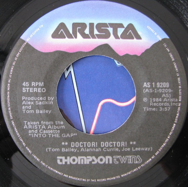 Thompson Twins : Doctor! Doctor! (7", Single)