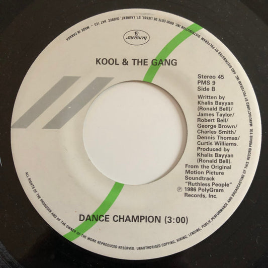 Kool & The Gang : Stone Love / Dance Champion (7")