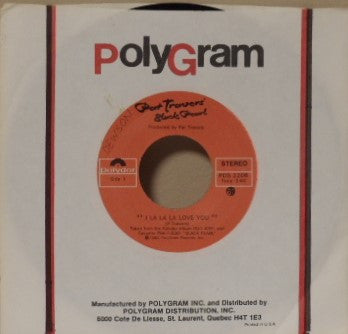 Pat Travers : I La La La Love You  (7", Single)