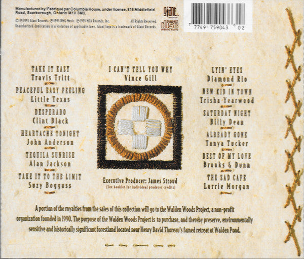 Various : Common Thread: The Songs Of The Eagles (CD, Album, Club)