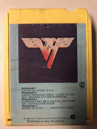 Van Halen : Van Halen II (8-Trk, Album, Yel)