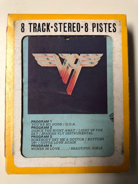 Van Halen : Van Halen II (8-Trk, Album, Yel)