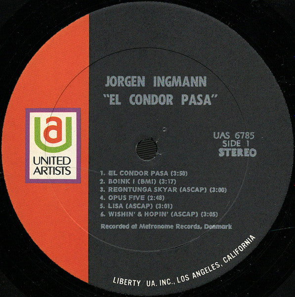 Jørgen Ingmann : El Condor Pasa (LP)