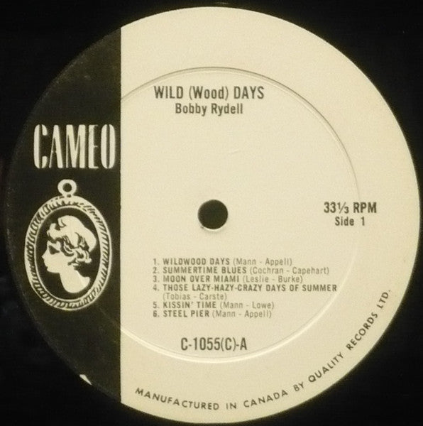 Bobby Rydell : Wild (Wood) Days (LP, Album, Mono)