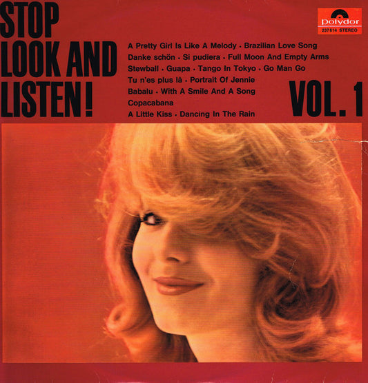 Various : Stop Look And Listen Vol. 1 (LP, Comp)