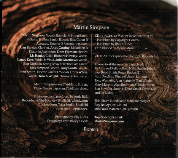 Martin Simpson : Rooted (2xCD, Dlx)