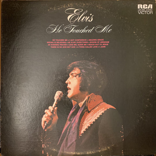 Elvis Presley : He Touched Me (LP, Album)