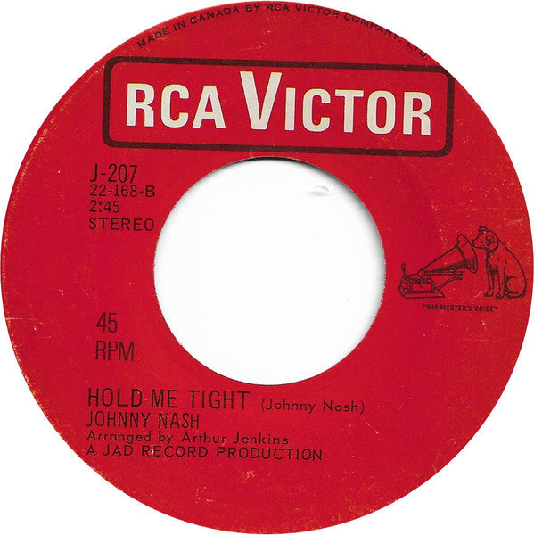 Johnny Nash : Hold Me Tight / Cupid (7", Single)