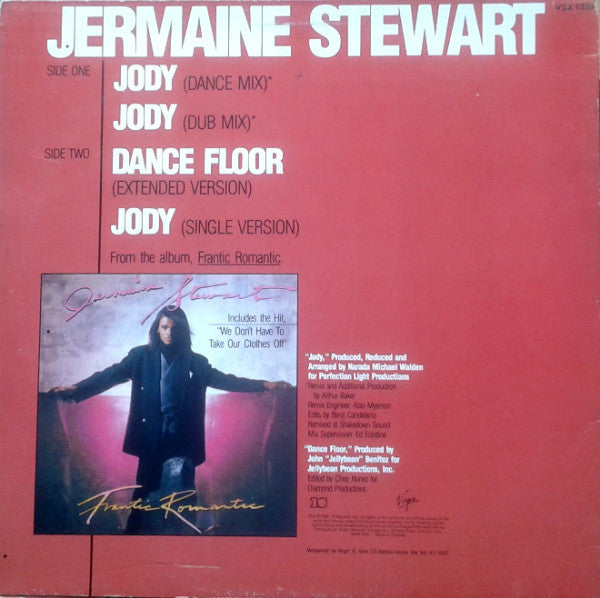 Jermaine Stewart : Jody (12")
