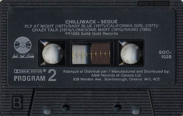 Chilliwack : Segue (Cass, Comp, Dol)
